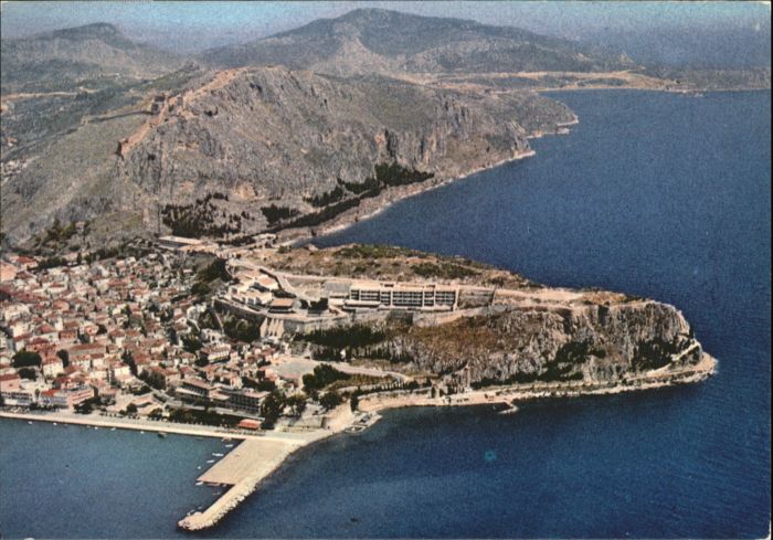 Nauplia Nauplion Nauplia Fliegeraufnahme