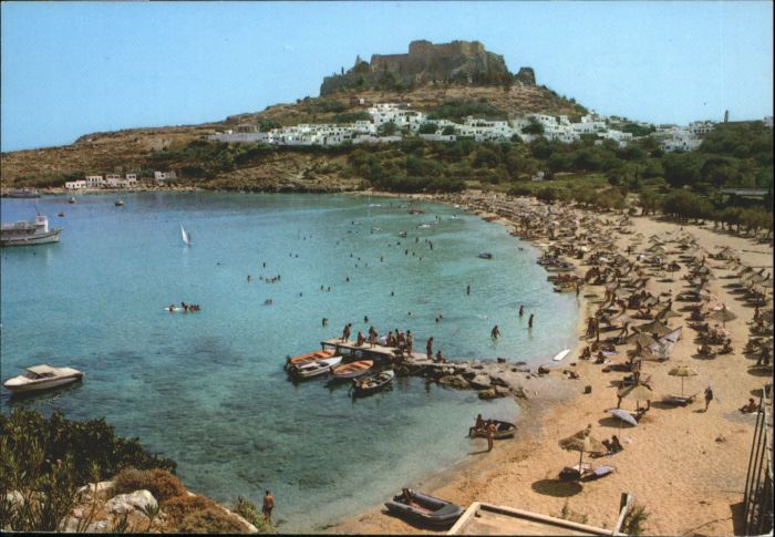 Lindos Lindo Lindos Acropolis