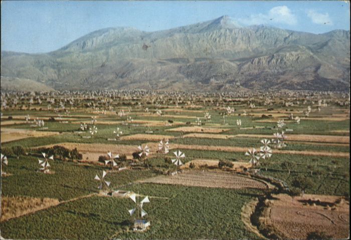 Crete Kreta Plateau Lassithi Hochflaeche Muehle x