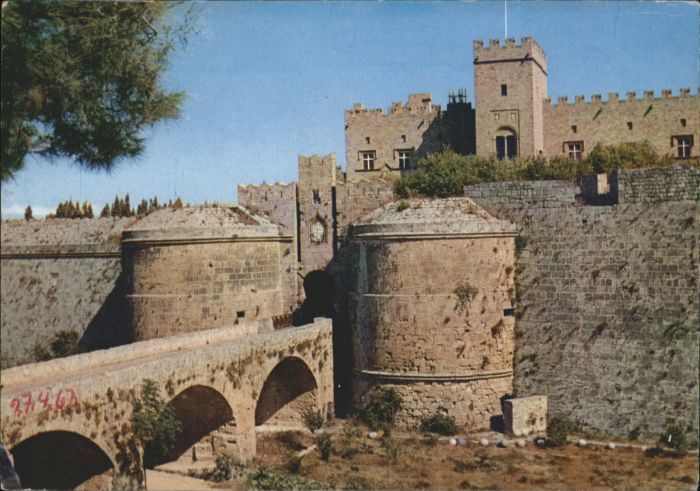 Rhodes Rhodos Greece Rhodes Rhodos Amboise Gate Ambuaztor