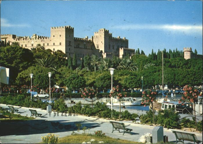 Rhodes Rhodos Greece Rhodes Rhodos Palace Knights Palast der