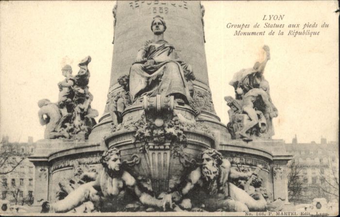 Lyon France Lyon Denkmal