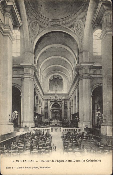 Montauban Tarn-et-Garonne Montauban Kirche Notre Dame