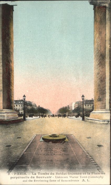 Paris La Tombe du Soldat