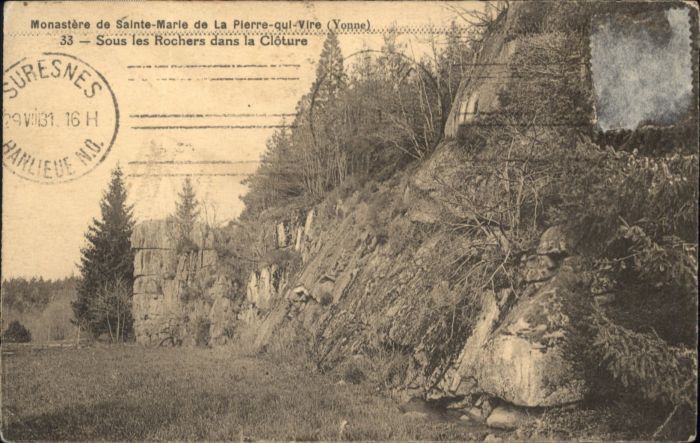 Saint-Leger-Vauban Sainte-Marie Kloster