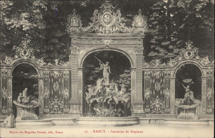 Nancy Lothringen Nancy Neptunbrunnen
