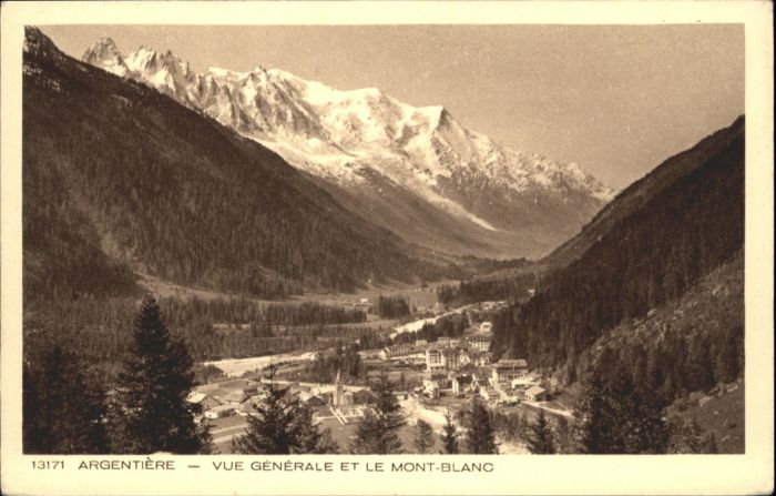 Argentiere Haute-Savoie Mont Blanc