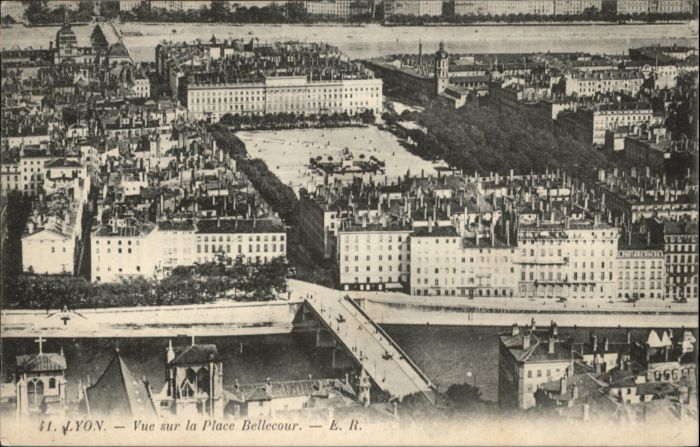 Lyon France Lyon La Place Bellecour