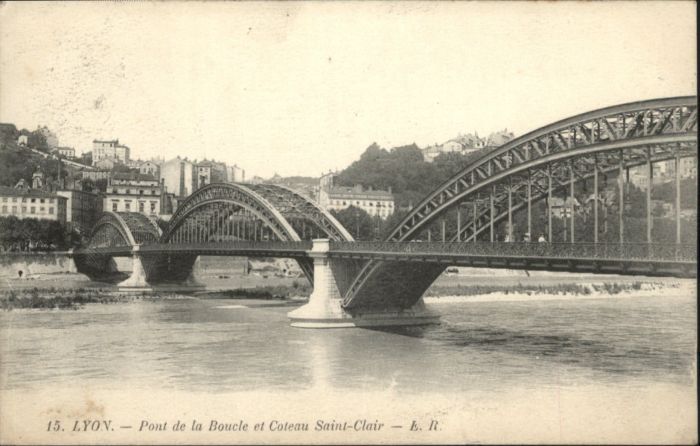 Lyon France Lyon Brücke
