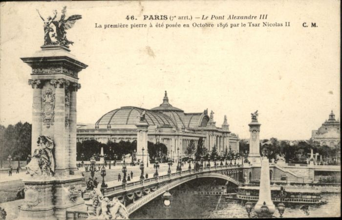Paris Alexandersbrücke