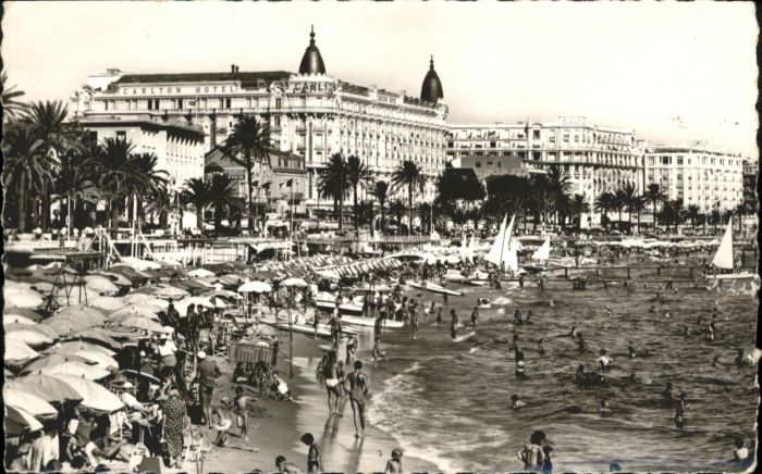 Cannes Alpes-Maritimes Cannes Strand