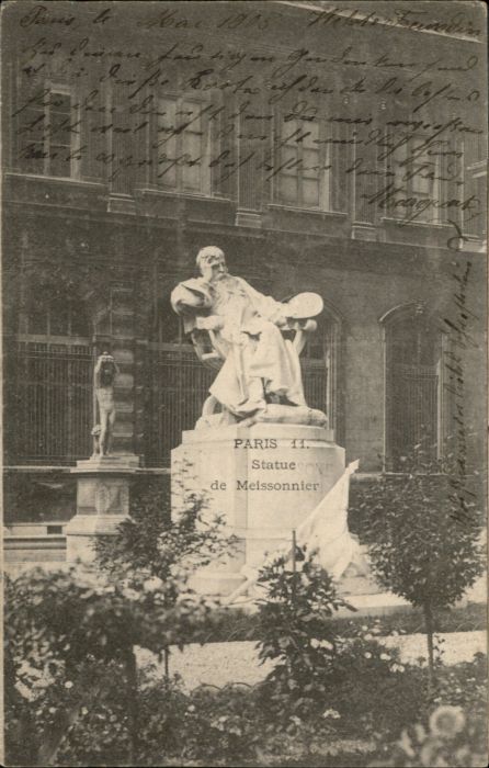 Paris Statue de Meissonnier