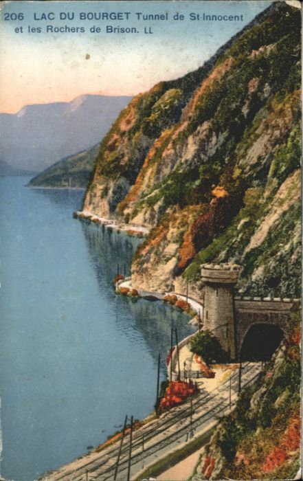 Aix-les-Bains Le Bourget Lac du Bourget Tunnel de St