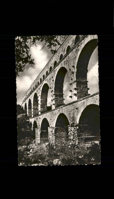 Nimes Viadukt Le Pont du Gard