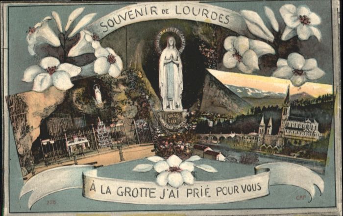 Lourdes Hautes Pyrenees Lourdes La Grotte