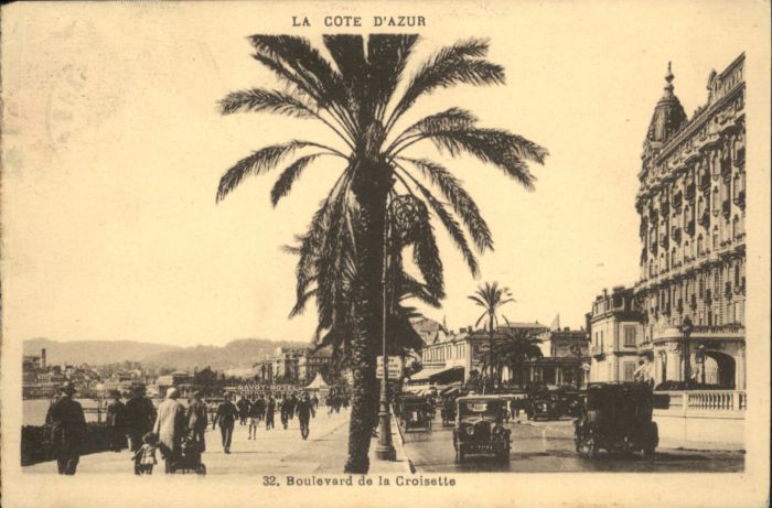 Nice Alpes Maritimes La Croisette