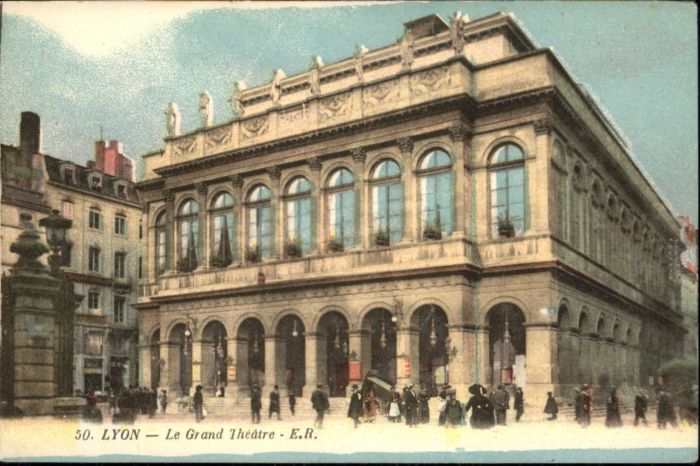 Lyon France Lyon Theater