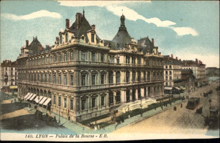 Lyon France Lyon Palais de la Bourse