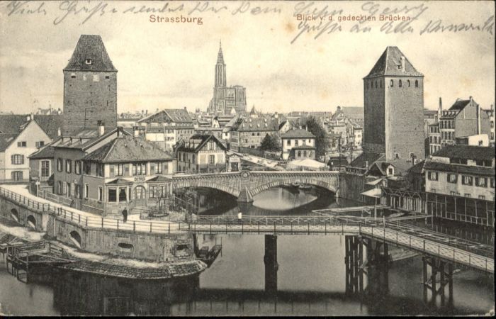 Strasbourg Alsace Strasbourg Brücke