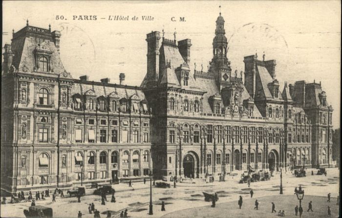 Paris l_Hotel de Ville
