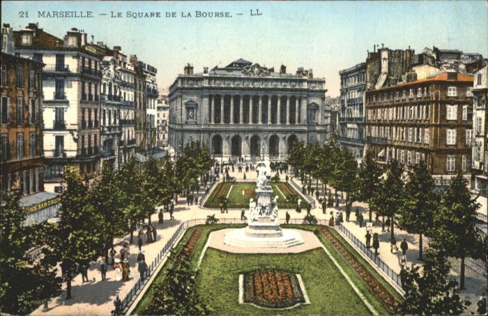 Marseille Bouches-du-Rhone Marseille  Le Square de la Bourse