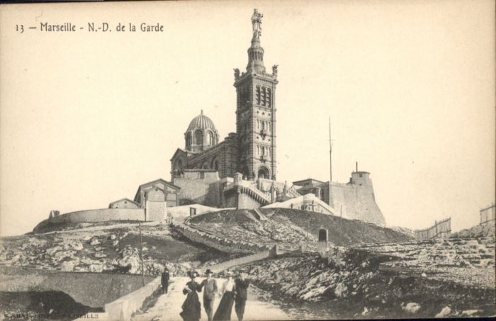 Marseille Bouches-du-Rhone Marseille  Notre Dame de la Garde