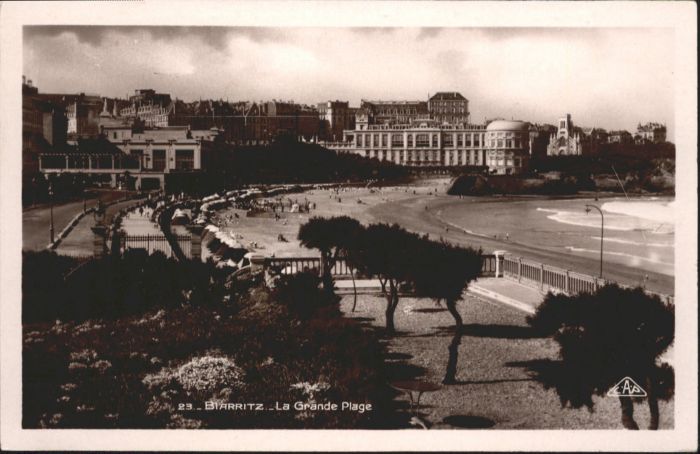 Biarritz Pyrenees Atlantiques Biarritz La Plage
