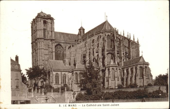 Le Mans Sarthe Le Mans La Cathedrale Saint Julien