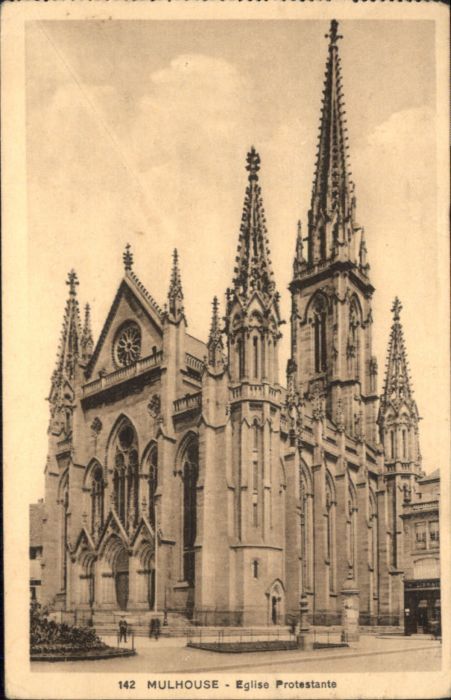 Mulhouse Muehlhausen Mulhouse Eglise Protestante