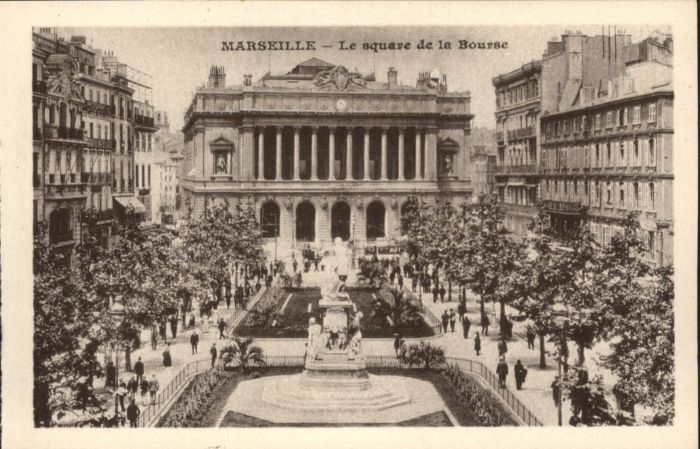 Marseille Bouches-du-Rhone Marseille  Le Square de la Bourse