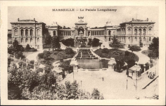 Marseille Bouches-du-Rhone Marseille  Le Palais Longchamp