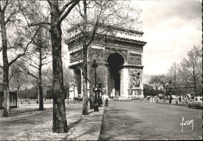 Paris L'Arc de Triomphe de l'Etoile