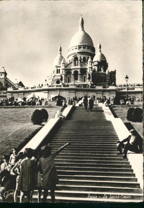Paris La Basilique Sacre Coeur