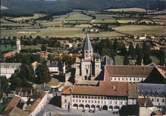 Cluny Fliegeraufnahme L'Abbaye