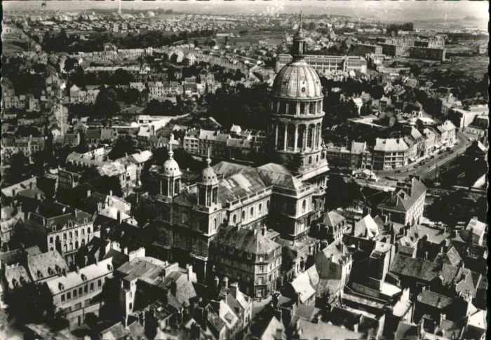 Boulogne-sur-Mer Fliegeraufnahme La Cathedrale