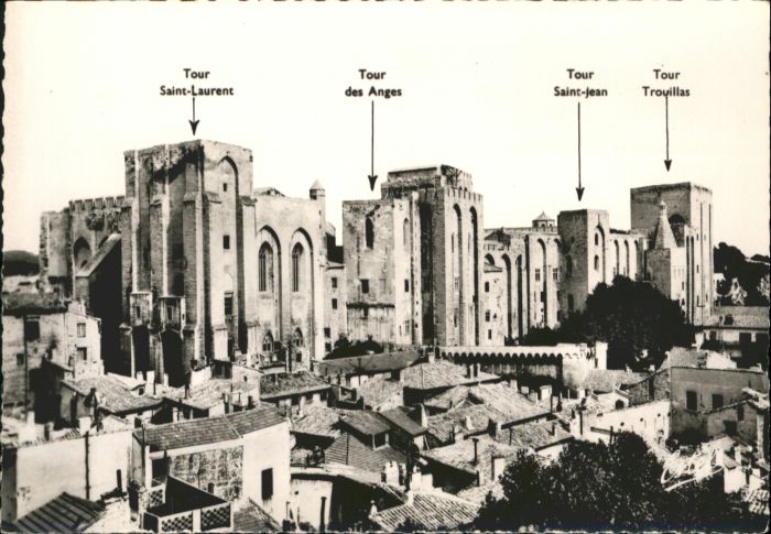 Avignon Vaucluse Avignon Tour Saint Laurent Tour des Ang