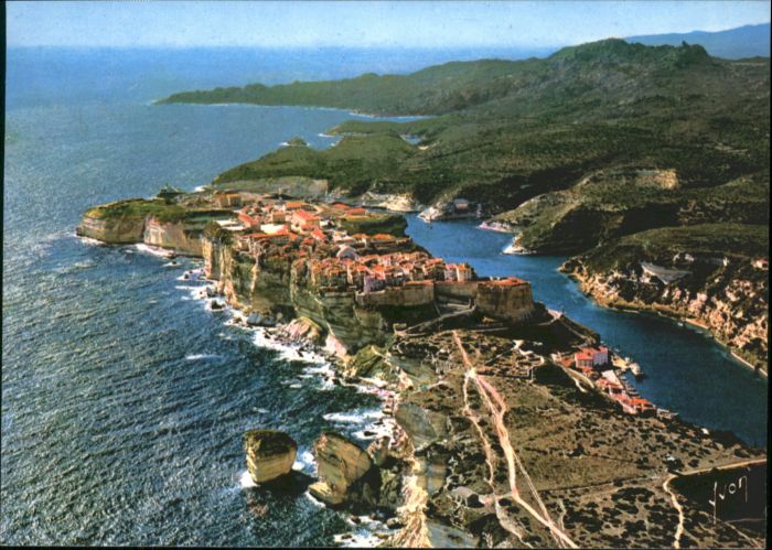 Bonifacio Corse du Sud Fliegeraufnahme