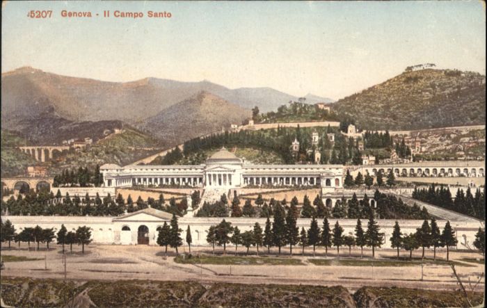 Genova Genua Liguria Genova Campo Santo