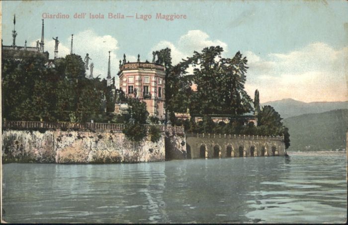 Giardino Isola Bella Lago Maggiore