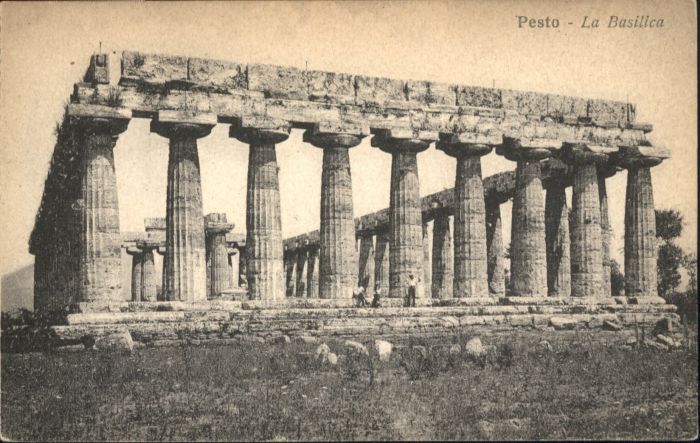 Pesto Paestum Basilica