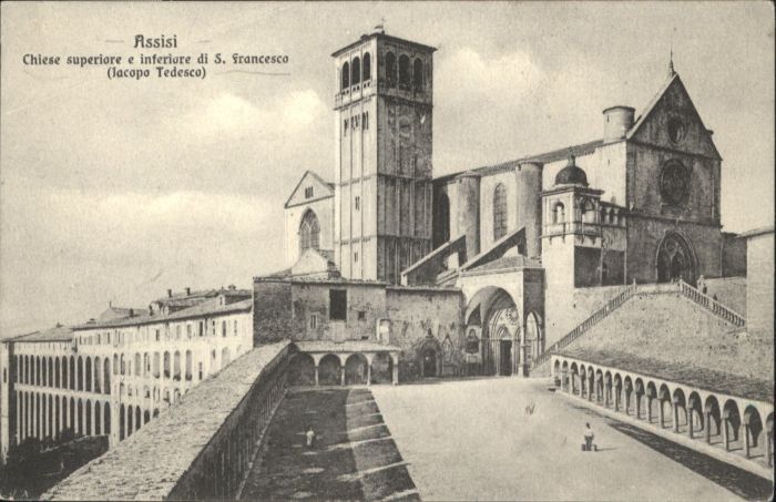 Assisi Umbria Chiese superiore inferiore Francesco