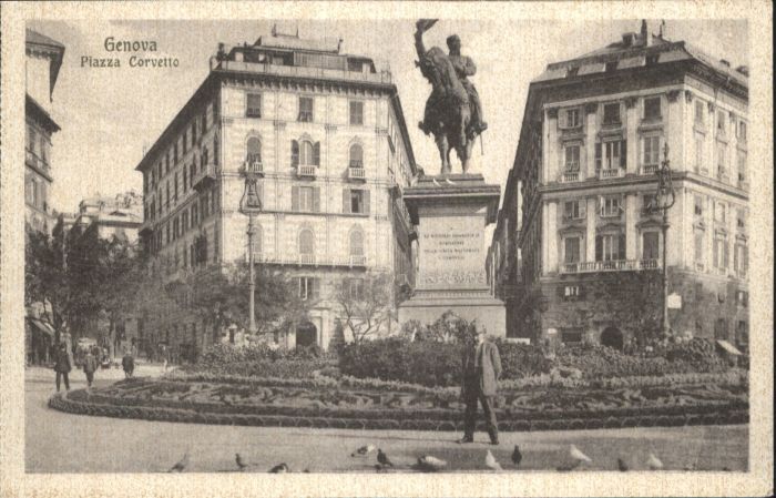 Genova Genua Liguria Genova Piazza Corvetto