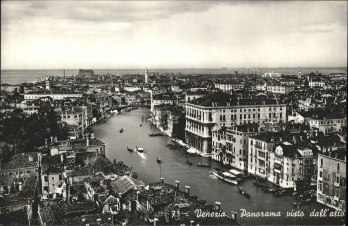 Venezia Venedig Venezia Panorama visto dall Alto Bruecke