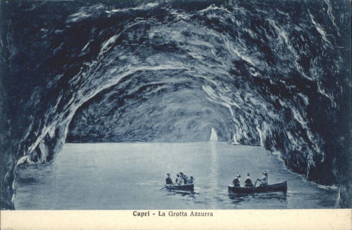 Capri Grotta Azzurra Schiff