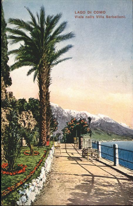 Cernobbio Lago di Como Como Viale Villa Serbelloni