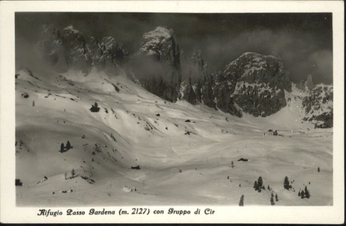 Gardena  Passo di Groednerjoch IT Gardena Passo Gruppo Cir