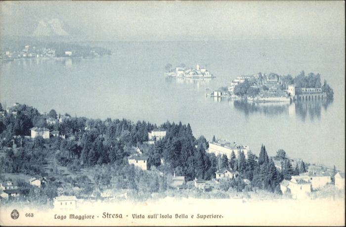 Stresa Lago Maggiore Isola Bella Superiore