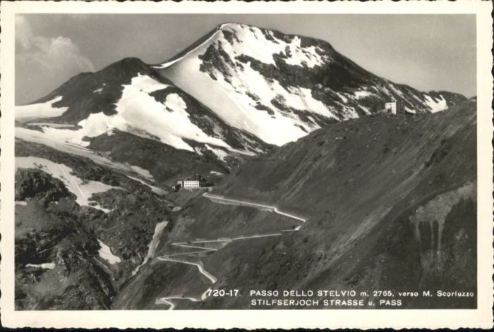 Passo Stelvio Stilfserjoch Strasse Pass