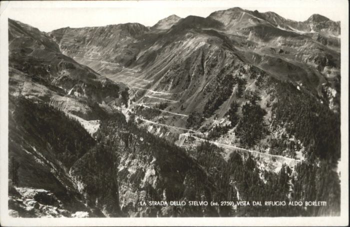 Stelvio Strada Dello Rifugio Aldo Borletti