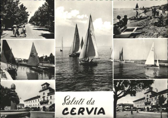 Cervia Schiff Brunnen